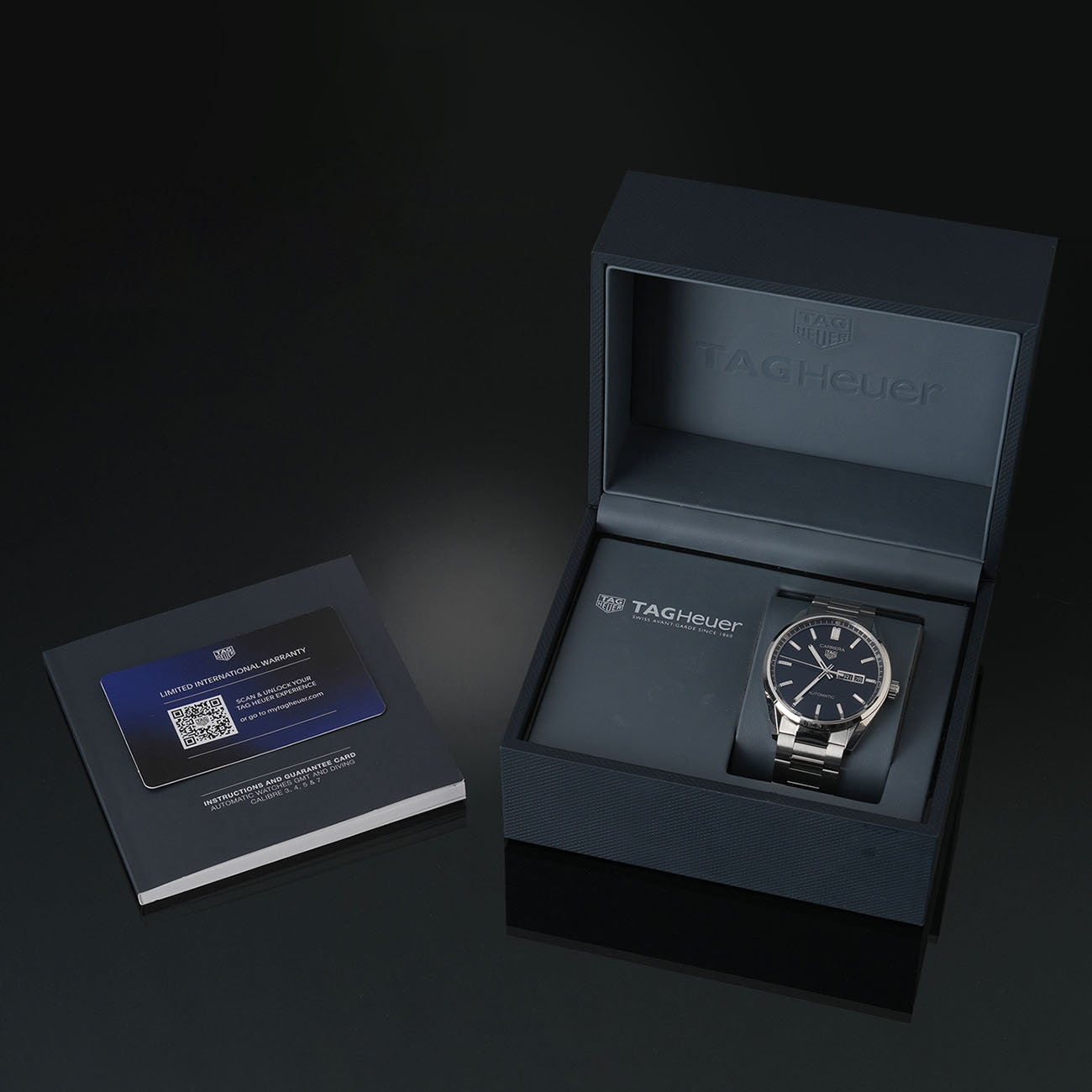 TAG HEUER(USED)태그호이어 까레라 데이데이트 WBN2010